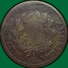 1806 Draped Bust Large Cent Choice Almost Good G ag Coin  Gouge  32529