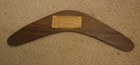 Traditional Australian Aboriginal Throwing Boomerang Hand-carved Hardwood