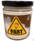 Stinky Fart Scented Candle - Smells Horrible  - Funny Stink Gag Prank Joke Gift
