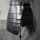 Medieval Viking Knight Leg Armor Leather Tassets Belt Renaissance Larp Skirt