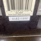 Sideshow Dr Doom Marvel Archive Set Mask   Gauntlets Statue Exclusive Sdcc 2006