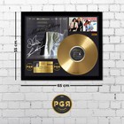 Gold Plated Lp Vinyl - Modern Talking - Memorabilia Music Gift   Pgr