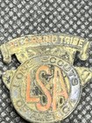 1920  lsa  Lone Scouts Of America Wls Radio Tribe Membership Pin Sears Robuck Co
