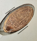 20 Automobiles Rolled Cents Pressed Elongated Penny Wheat Pennies Souvenirs