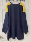 Nike Team Center Swoosh Michigan Wolverines Blue Blank Hockey Jersey Xl