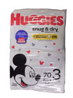 Huggies Snug   Dry Diapers 70 Count size 3