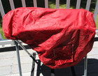 Ma Majestic Ally Red English Saddle Cover Micro Fleece Lined With Girth Pockets
