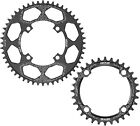 Deckas 104bcd Narrow Wide 1x Chainring 32-52t Round oval Cnc Black For 7-12s Mtb
