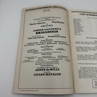    brigadoon    Playbill 1980 Saenger Theatre New Orleans  La
