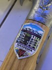 Vintage Decorative Ice Axe Floral Wooden Handle Alpine Mountaineering
