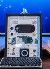 Disassembled Psp 1000 Teardown With Frame  Deconstructed Game Device Psp Art