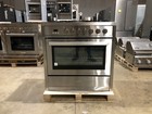 36 In  Gas Range  5 Burners  Stainless Steel  open Box  Cosmetic Imperfections 