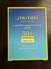 Auth Shiseido Hydrobb Compact For Sports Refill Spf 50  Medium Shade - Us Seller
