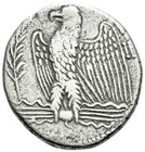 Roman Empire - Nero  r  54-68 Ad  Silver Tetradrachm  Antioch - Eagle Coin