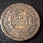 1849 Braided Hair Large Cent Copper
