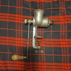 Cast Iron Food Chopper Meat Grinder Universal Hand Crank Hand Usa  Antique 1889