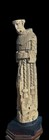 Rare Spanish Colonial Santos Monk Statue Carved Wood Franciscan 16th C