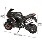 Us 49cc 4-stroke Pocket Rocket Motorcycle Dual Headlights Disc Brakes 25mph New