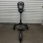 Motocaddy Cube Push Golf Trolley  Blue  Umbrella Holder  Flaw