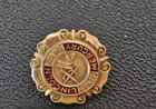 Vintage Lincoln Mercury Loyal Service 10k Gold Filled Pin Automotive Award Badge