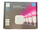 Philips Hue White And Color Ambiance Starter Kit Model  562918 Damaged Box