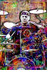 Rush Drummer Neil Peart 8x12in Poster Neil Peart Art Print  Free Shipping Us