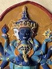 Mongolian Tibetan Buddhist Handmade Large  Clay Tsa Tsa 