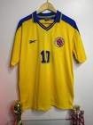 Camisa De Colombia Valderrama Men s  A  os 1998  Usada En El Mundial Francia 1998
