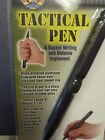 Personal Security Products Tactical Pen 6  Black Aluminum - Psptp Blue Ink