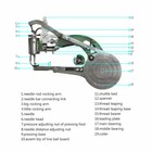 Hand Cobbler Shoe Making Repair Sewing Machine Dual Cotton Nylon Line Leather