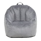 Plush Bean Bag Chair 2 5 Ft Dorm Soft Seat Bedroom Indoor Outdoor Lazy Lounger