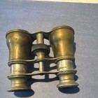 Lemaire Fabt Paris Antique Brass Opera Glasses Binoculars Pre-1930