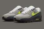 Nike Air Max 90 Black Gray Neon Iq0289-010 Men s Sizes New