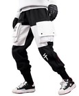 Niepce Japanese Kanji Sins Streetwear Joggers Hip Hop Urban Fashion Cargo Pants