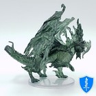 Young Black Shadow Dragon - Return Of The Dragons  30 D d Icons Of The Realms