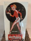 Vintage 1998 Usa Made Dr  Pepper Drink Good For Life 17 X 9    Sign Carhop Waitres
