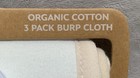 New Disney Baby Winnie The Pooh Set Of 3 Organic Cotton Burping Cloths pads