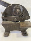 Vintage   Antique Cast Iron Metal Shear Tabletop Mount 63-2 Metal Work Jewelry 