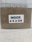 Horizontal Clear Vinyl Id Badge Holder Size 3  X 4  Convention Work