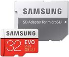 Samsung Evo Plus 32gb With Sd Adapter Micro Sdhc Hus-i Card Plus Memory Card