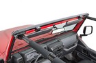 Mastertop No Drill Windshield Header Bar For 1997-2006 Jeep Wrangler Tj Black