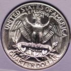 1956 Brilliant Uncirculated 90  Silver Proof Washington Quarter 