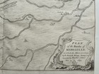 1693 Battle Of Marsaglia  Piedmont  Italy Antique Map By Claude Du Bosc