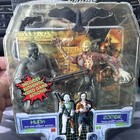 Resident Evil 2 Hunk   Zombie Action Figures  New  Toy Biz  read  Capcom 1998