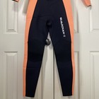 Hevto Wetsuit Womens M Black Coral Guardian Ii Neoprene Full Scuba Long New