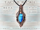 Wire Wrapping Tutorial Learn Jewelry Making Book Weave Wrapped Pendant Instruct