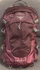 Brand New Women   s Osprey Sirrus 24l Hiking Backpack Elderberry W rain Cover