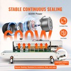 Nitrogen air Inflation Continuous Band Sealer Plastic Bag Sealing Machine