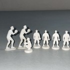 Vintage 16 Mini Sports Baseball Basketball Football Players Plastic acrylic Lot