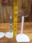 4- Kaiser White Doll Stands 7- Inches Tall-barbie  Madame Alexander